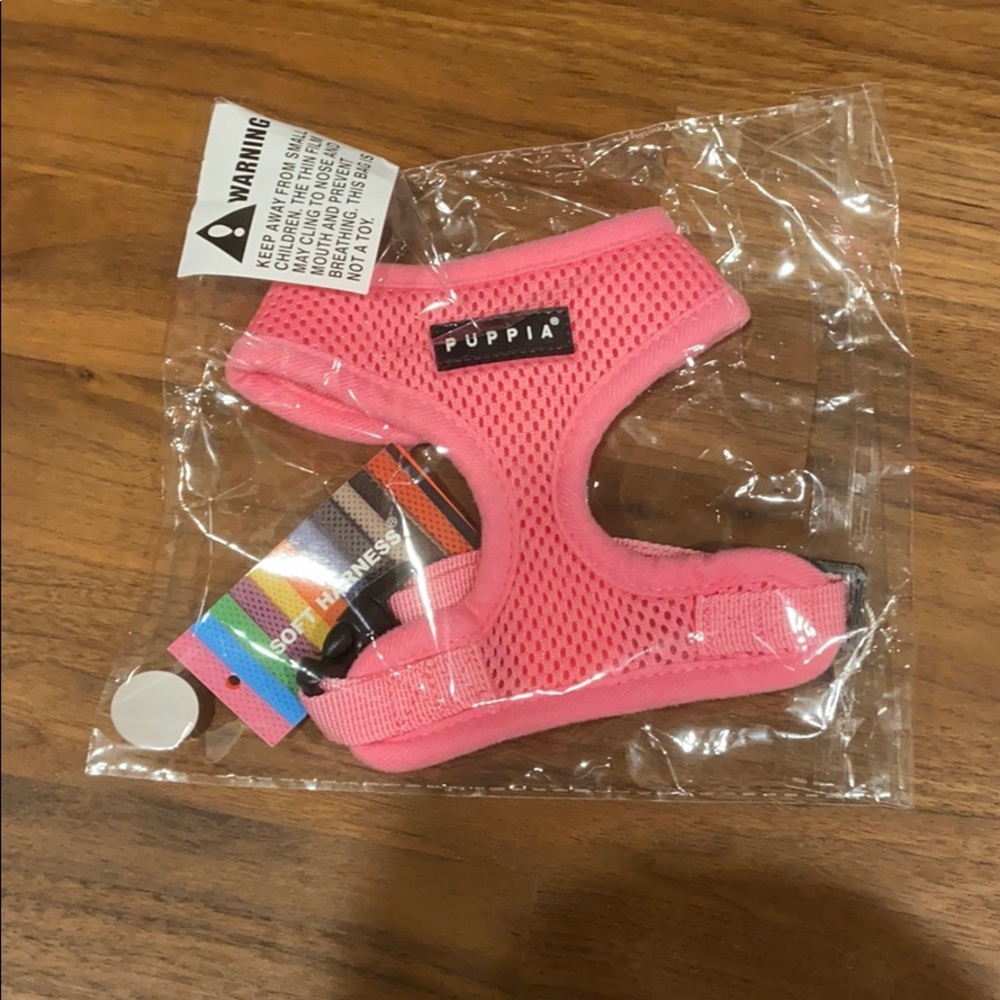 Pink puppia harness size XS